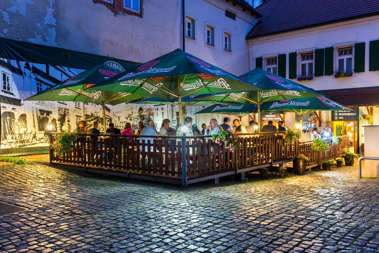 Hotel U Salzmannu Пилзен Екстериор снимка
